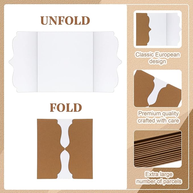 15 Pcs Trifold Presentation Board 12 x 20 Inch Trifold Poster Board Portable - Image 5
