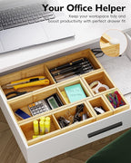 VA1KENE 6PCS Desk Drawer Organizer Tray - Image 5