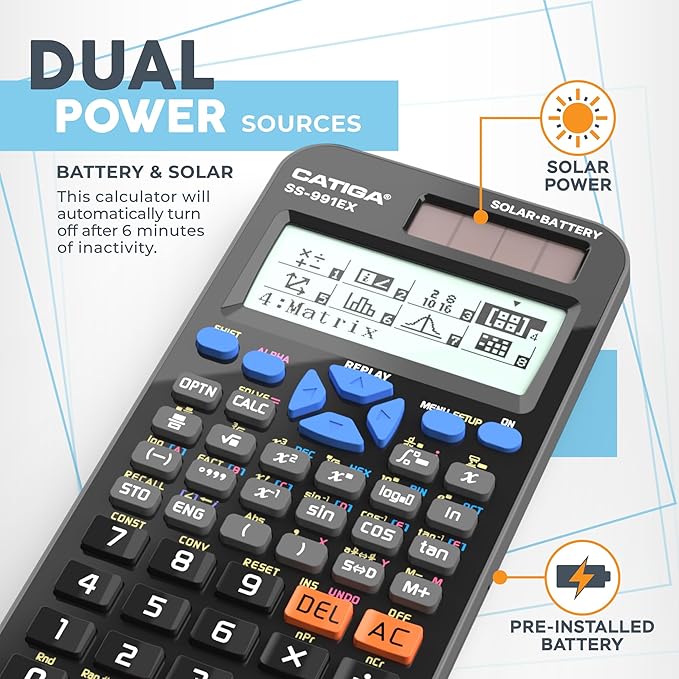CATIGA SS-991EX Scientific Calculator - Image 3