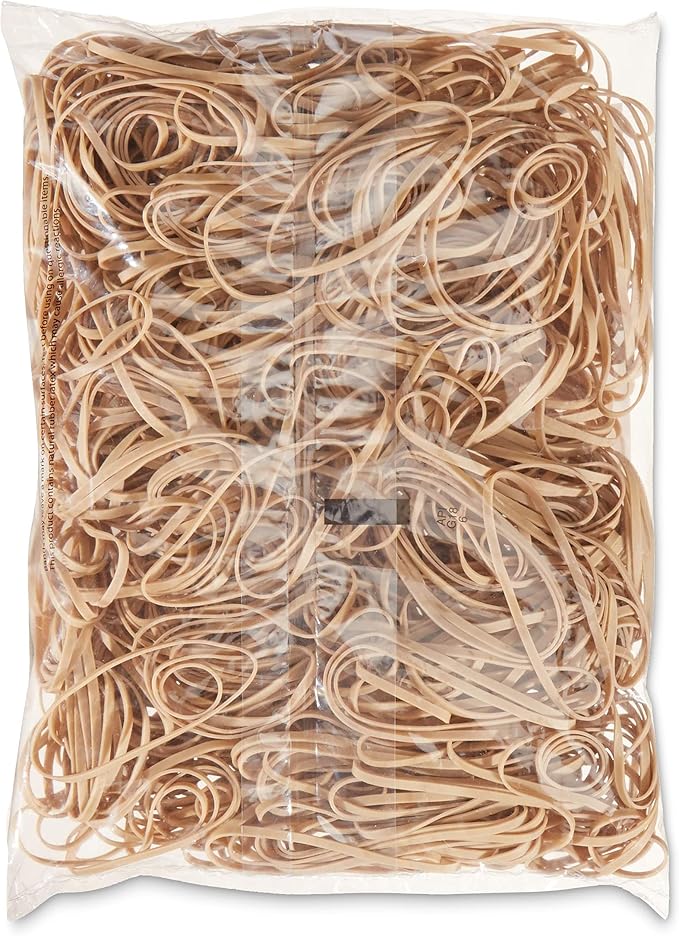 Amazon Basics Rubber Bands, Size 33, 600 Bands/1 lb Pack - Image 4