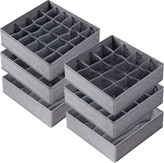 Criusia 6 Pack Large Drawer Organizer by Criusia