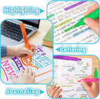 YEGEER Highlighters, Chisel Tip Dry-Quickly Highlighter Markers, Office - Image 4