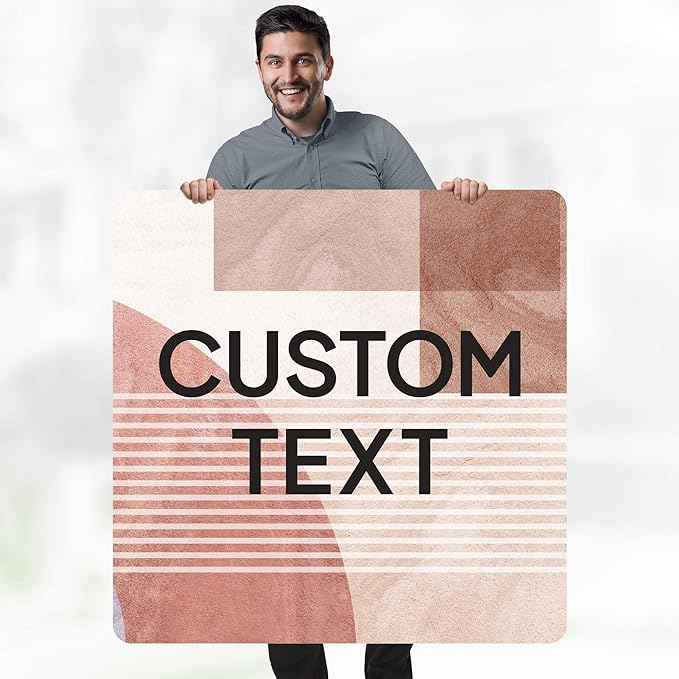 Custom Sign, Custom Street Sign, 11 Font Colors, 13 Font Styles, 4 Hole Options - Image 2