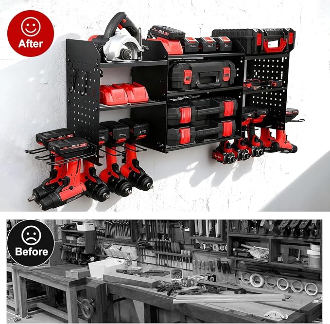 Large Power Tool Organizer Wall Mount - Image 5