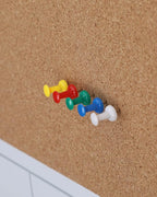 PAPERPAL 280 Assorted Color Push Pins - Image 7