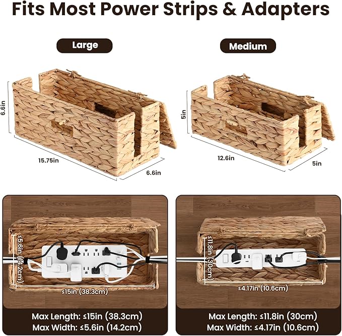 2 Pack Cable Management Box - Image 2