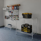 Regal Altair 24" Deep x 36" Wide x 34" Height Wire Shelving Kit | 2-Tier | NSF - Image 2