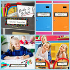 FaCraft 36Pcs Desk Name Plates for Classroom School - Image 4