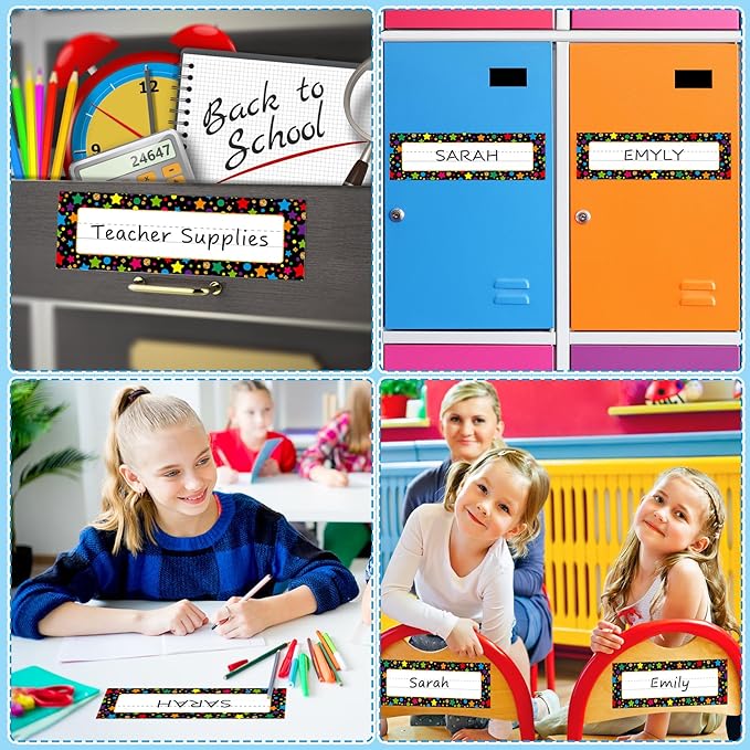 FaCraft 36Pcs Desk Name Plates for Classroom School - Image 4