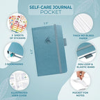 Clever Fox Self-Care Journal Pocket – Daily Reflection Notebook – Mental Health - Image 2