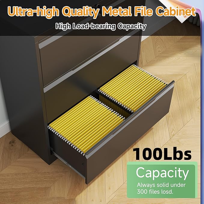 LONGLINK 3 Drawer Lateral File Cabinets - Image 5
