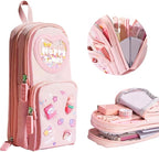 Fiaoudm Large Capacity Kawaii Pink Pencil Case & Pencil Pouch – Cute by Unknown