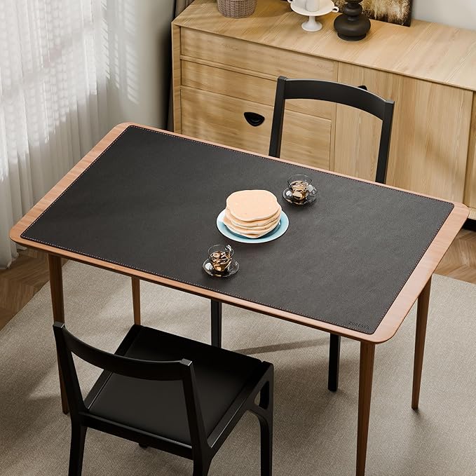 ZORESYN Leather Desk Mat 43.3 x 27.6 Inch - Image 5