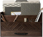 BLU MONACO | Wooden Mail Organizer by Blu_Monaco