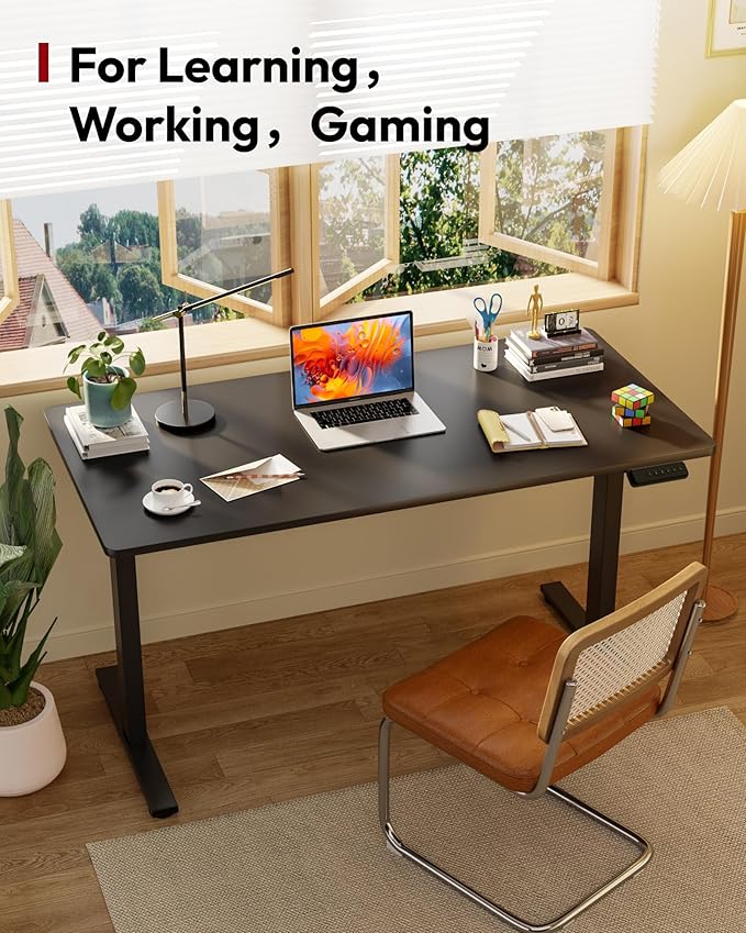 SANODESK Electric Standing Desk 48 x 24 Inches Whole-Piece Desktop Height - Image 4