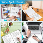 Binder Dividers for 3 Ring Binder, 1/5 Cut Tabs, Letter Size, Blank Write On - Image 7