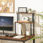 HOOBRO Kitchen Countertop Organizer, Moveable Corner Shelf, Desktop Storage - Image 3