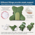 Ailuteie Lumbar Support Pillow for Lower Back Pain Relief – Multi-Functional - Image 3