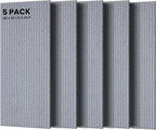 5 Pack Acoustic Panels, Premium Wall Sound Absorbing Panels, Decorative Sound by TO-TH