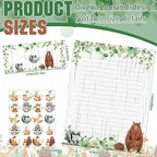 TaoBary 160 Pcs Stationery Paper Set 50 Double Sided Stationery Papers - Image 2