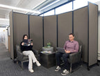 Versare Room Divider 360 Portable Wall Partition | Folding Panels | Large - Image 2