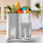 Amiff Silver Thermal Bubble Mailer, ‎24 x 20 Inches. 10 Pack Metallic Bubble - Image 6