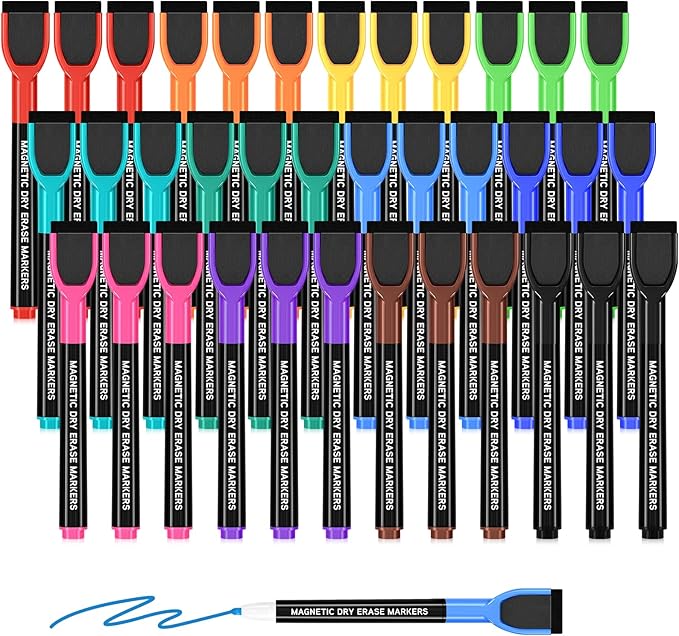 SUQJOY Magnetic Dry Erase Markers by SUQJOYOFFICE