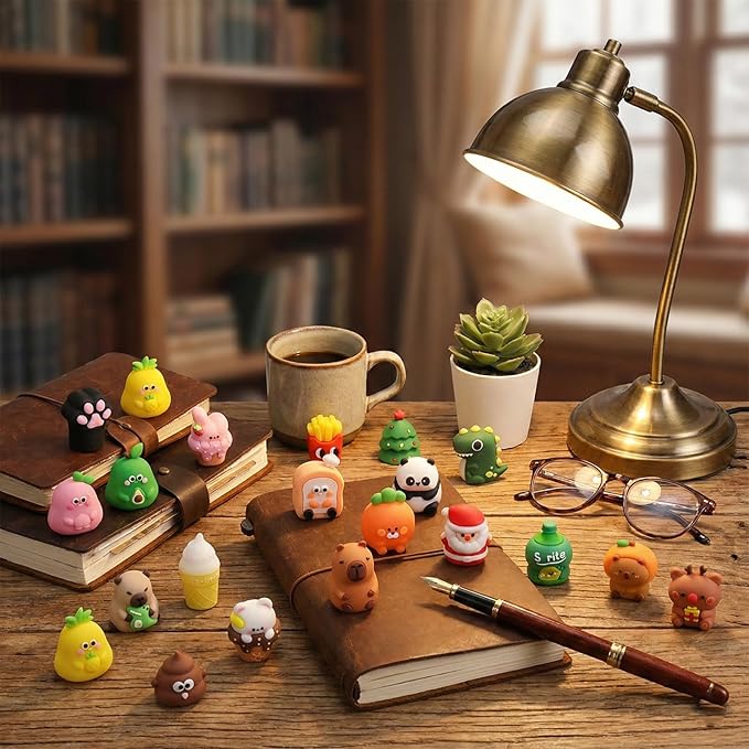 30 PCS Cute Pencil Sharpeners for Kids, Cartoon Pencil Sharpener Manual - Image 8