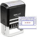 MaxMark Large Self-Inking Rubber Date Office Stamp by Maxmark