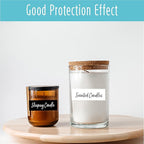 500 PCS Label Protectors, Transparent Waterproof Clear Wafer Seal Stickers - Image 5