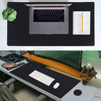 Elizo Leather Desk Mat Desk Pad Blotter Set - Image 6