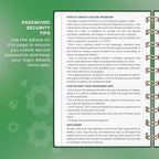 Clever Fox Password Book Spiral – Mini Internet Address & Password Organizer - Image 5
