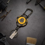 MNGARISTA Upgraded Retractable Keychain, 10 OZ Retraction, 31.5" Stainless - Image 2