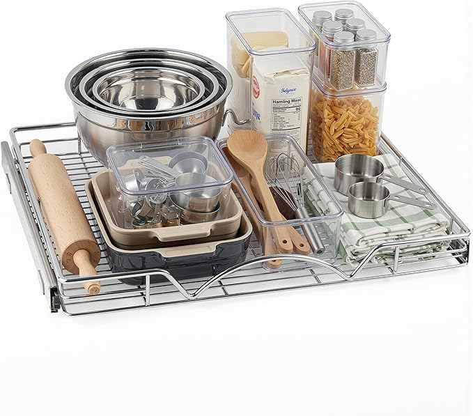HOLDN’ STORAGE Pull Out Cabinet Organizer, Heavy Duty Caddy w/Lifetime Limited by HOLDN%E2%80%99STORAGE