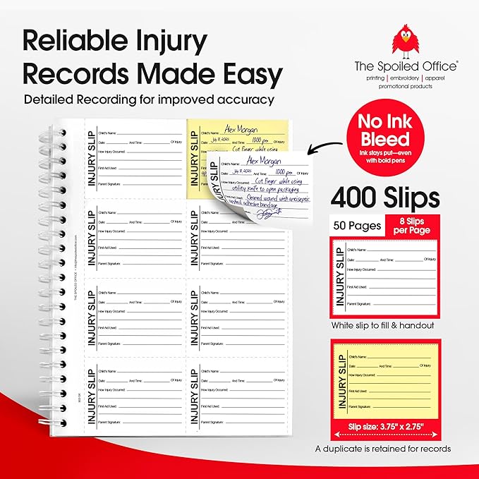 The Spoiled Office Injury Slip Book - Image 2