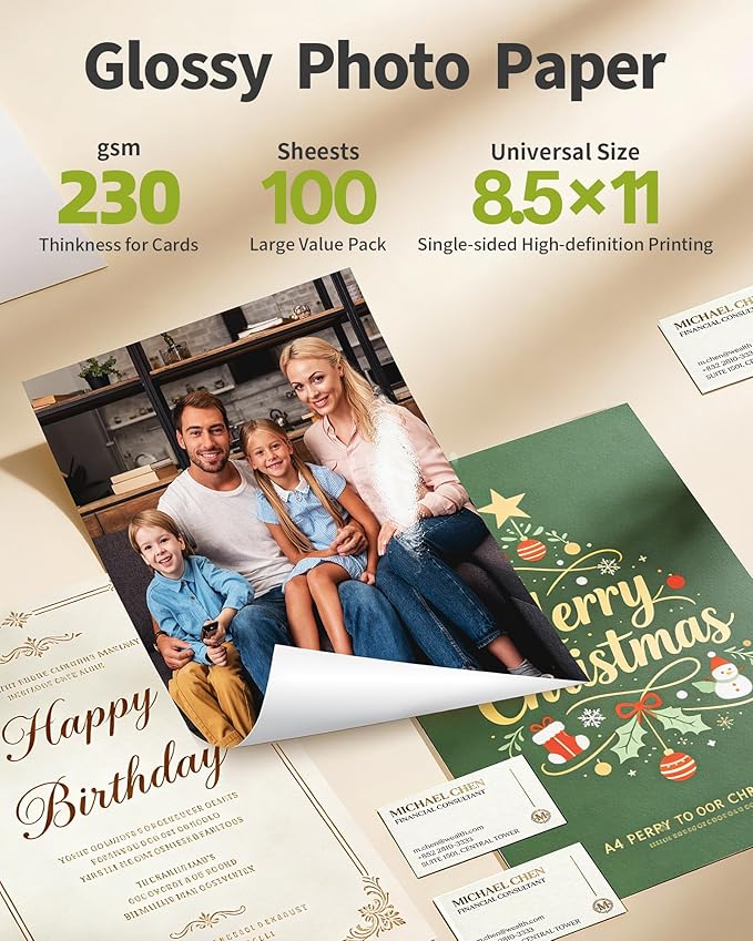 Uinkit Glossy Photo Paper 11.1mil 230g - Image 2