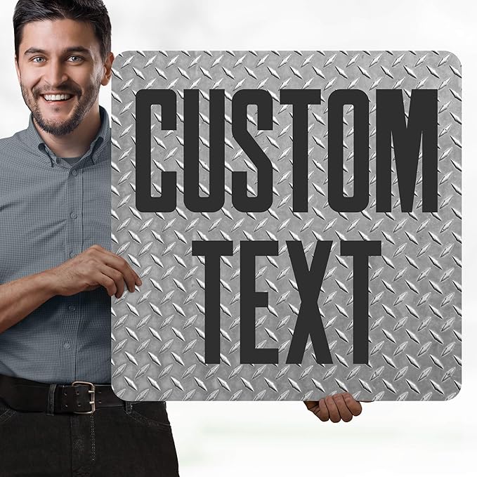 Custom Sign, Custom Street Sign, 11 Font Colors, 13 Font Styles, 4 Hole Options - Image 2