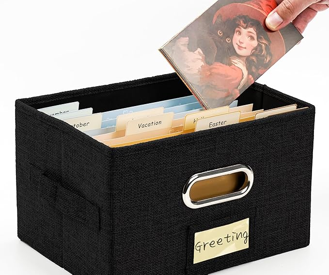 Remowith Greeting Card Organizer and Storage Box - Image 5