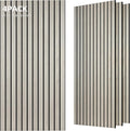 TO-TH Wood-Look Acoustic Panel, 4 Pack 47.2” x 23.6” Soundproof Wall Panels