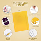 Clever Fox Planner PRO Light – Weekly & Monthly Life Planner to Increase - Image 2