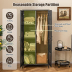 giantex 62” tall outdoor wicker storage cabinet with on a desk or shelf
