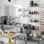 Regal Altair 14" Deep x 24" Wide x 86" Height Wire Shelving Kit | 5-Tier | NSF - Image 7