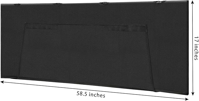 Modern Household Innovations Under Desk Privacy Panel 59 in. Wide Modesty Panel - Image 3