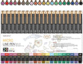 huesamhi 005 Micro Pen, 20 Colors Waterproof Ink 0.20mm Fine Tip FineLiner Pens by Unknown