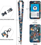 Giancomics Floral Cats Lanyards - Image 4
