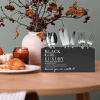 Exqcom Black Girl Luxury Inspirational Pen Pencil Holder, Desk Accessories Gifts - Image 4