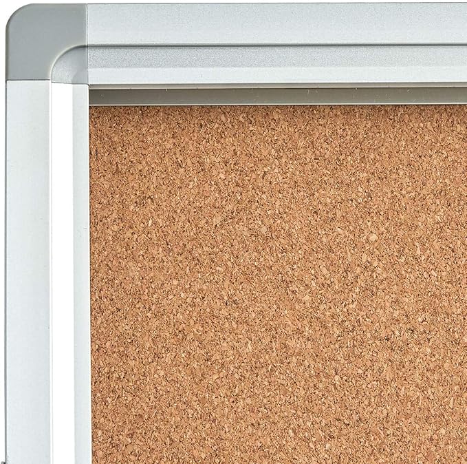 BEST BOARD Pinboard Enclosed Bulletin Board 36 x 24 Inch Lockable Cork - Image 8