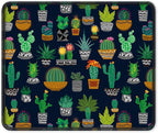 Auhoahsil Mouse Pad, 12 x 10 in Cactus Theme Computer Mouse Pad by Auhoahsil