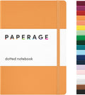 PAPERAGE Dotted Journal Notebook, 160 Pages, Medium 5.6 in x 8 in by PAPERAGE