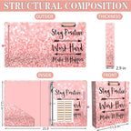 Lateefah 3 Ring Binder, 2 Inch Binder Organizer - Image 2